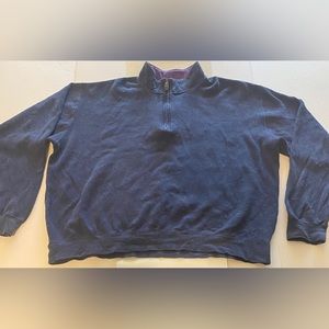Orvis Sweatshirt Men's XL Long Sleeve Pullover Blue